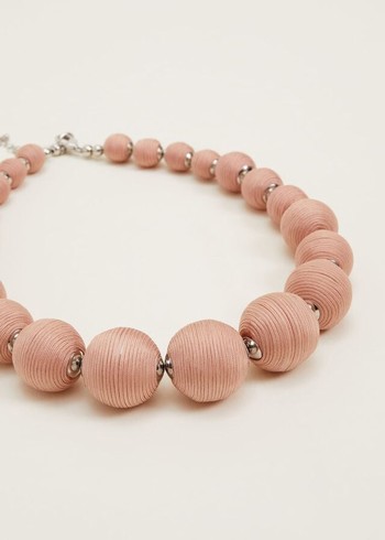 Phase Eight Beaded Jewellery Pink Australia | YS0651947